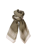 Load image into Gallery viewer, Black Colour - Paula Satin Scarf