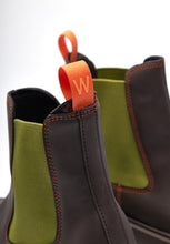 Load image into Gallery viewer, WODEN Aya waterproof chocolate/bambus green