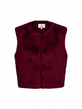 Load image into Gallery viewer, Nooki - Edelweiss Faux Fur Gilet