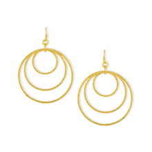 Load image into Gallery viewer, Ashiana - Gold Chania Earrings