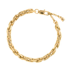 Load image into Gallery viewer, Orelia LUXE Interlocking Link Chain Bracelet - Gold