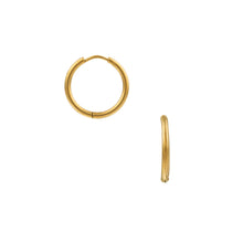 Load image into Gallery viewer, Orelia LUXE Mid-Size Hoop Earrings - Gold