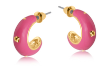 Load image into Gallery viewer, Big Metal- Claudia star hoop