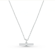 Load image into Gallery viewer, Orelia Luxe- T-bar necklace fine chain