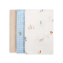 Load image into Gallery viewer, Avery Row Muslin Squares - set of 3