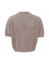 Load image into Gallery viewer, Black Colour Dell short sleeve cardigan
