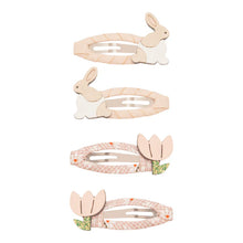 Load image into Gallery viewer, Mimi and Lula Bunny and Flower Clic Clacs
