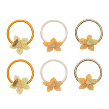 Load image into Gallery viewer, Mimi and Lula Daffodil mini pony bands
