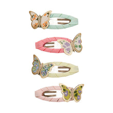 Load image into Gallery viewer, Mimi and Lula floral butterfly clic clac clips
