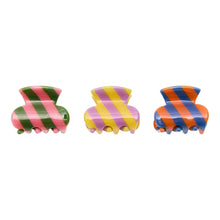 Load image into Gallery viewer, Mimi &amp; Lula Striped Mini Claw Clips
