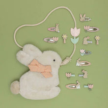 Load image into Gallery viewer, Mimi and Lula Bunny and Flower Clic Clacs
