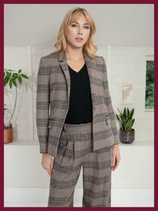 NOOKI - Michaela Check Blazer