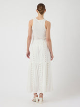 Load image into Gallery viewer, Yas - Yasthia White Midi Skirt
