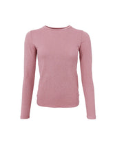 Load image into Gallery viewer, Black Colour Faye Lurex Blouse Rose
