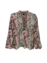 Load image into Gallery viewer, Black Colour - BCLUNA Pleat Blouse - Cashmere Green
