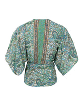 Load image into Gallery viewer, Black Colour Luna V-neck blouse
