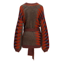 Load image into Gallery viewer, One collective - tie around cardigan SPICE
