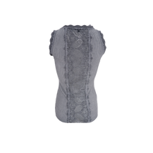 Load image into Gallery viewer, Black Colour Rib vest
