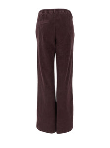 Black Colour - Cora Corduroy Box Pant