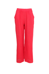 Black Colour- wide linen pant