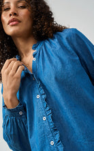 Load image into Gallery viewer, Luella Brora denim blouse
