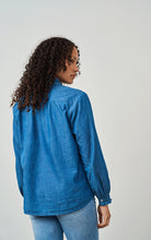 Load image into Gallery viewer, Luella Brora denim blouse
