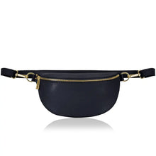 Load image into Gallery viewer, Leather cross body bum bag
