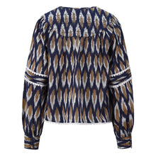 Load image into Gallery viewer, One Collective - Averno Blouse Blue Diamond

