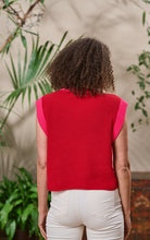 Load image into Gallery viewer, Luella Truro Cotton Tank Red/ Pink
