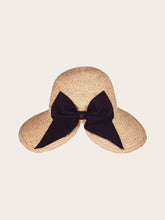 Load image into Gallery viewer, FRAAS- Stylish Straw Hat With Large Bow
