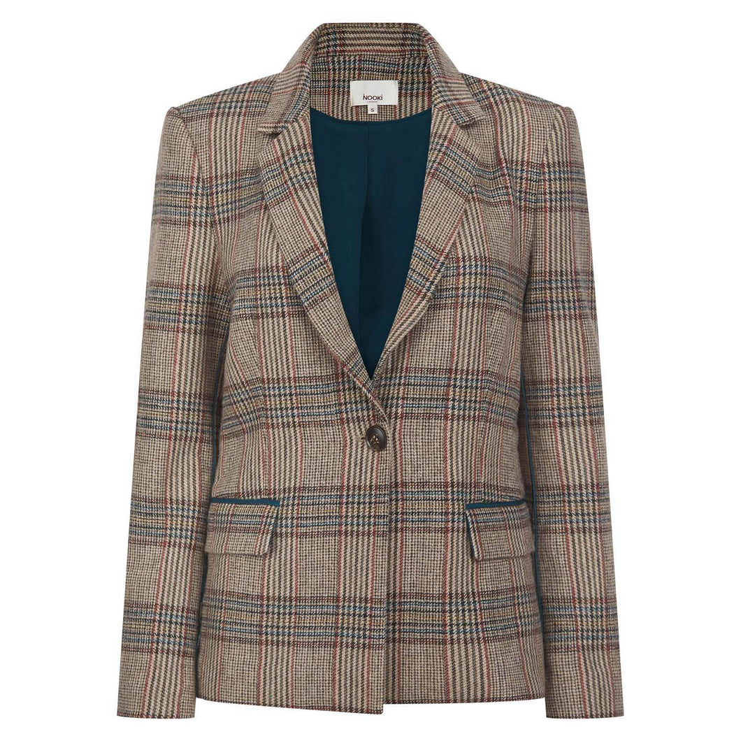 NOOKI - Michaela Check Blazer