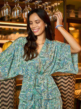 Load image into Gallery viewer, Black Colour Luna V-neck blouse
