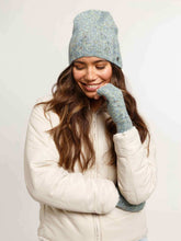 Load image into Gallery viewer, V.FRAAS - Knitted wrist warmers with glitter effect
