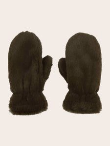 Fraas - Faux Fur Mittens