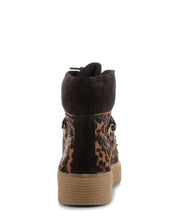 Load image into Gallery viewer, Shoe the Bear - Lace Up Boot, Leopard
