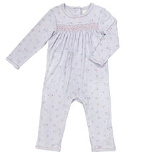 Load image into Gallery viewer, Albetta - Alyssa Floral Print Pointelle Baby Grow
