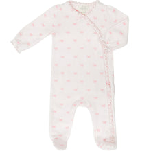 Load image into Gallery viewer, Albetta - Pink Bow Baby Grow
