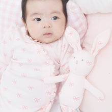 Load image into Gallery viewer, Albetta - Pink Bow Baby Grow
