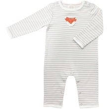 Load image into Gallery viewer, Albetta - Ceochet Fox Striped Baby Grow
