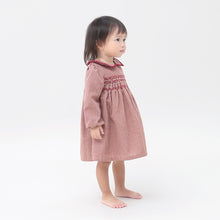 Load image into Gallery viewer, Albetta - Red Gingham Hand Smocked Dress
