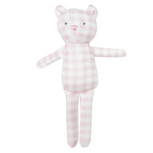 Load image into Gallery viewer, Albetta - Gingham Jersey Teddy
