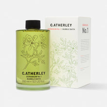 Load image into Gallery viewer, C.Atherley Geranium NO.1 Bubble Bath 300ml
