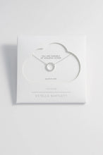 Load image into Gallery viewer, Estella Bartlett circle CZ silver necklace
