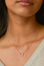 Load image into Gallery viewer, Estella Bartlett Circle CZ Necklace
