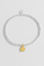 Load image into Gallery viewer, Estella Bartlett Gold &amp; Silver plated clover good luck charm bracelet

