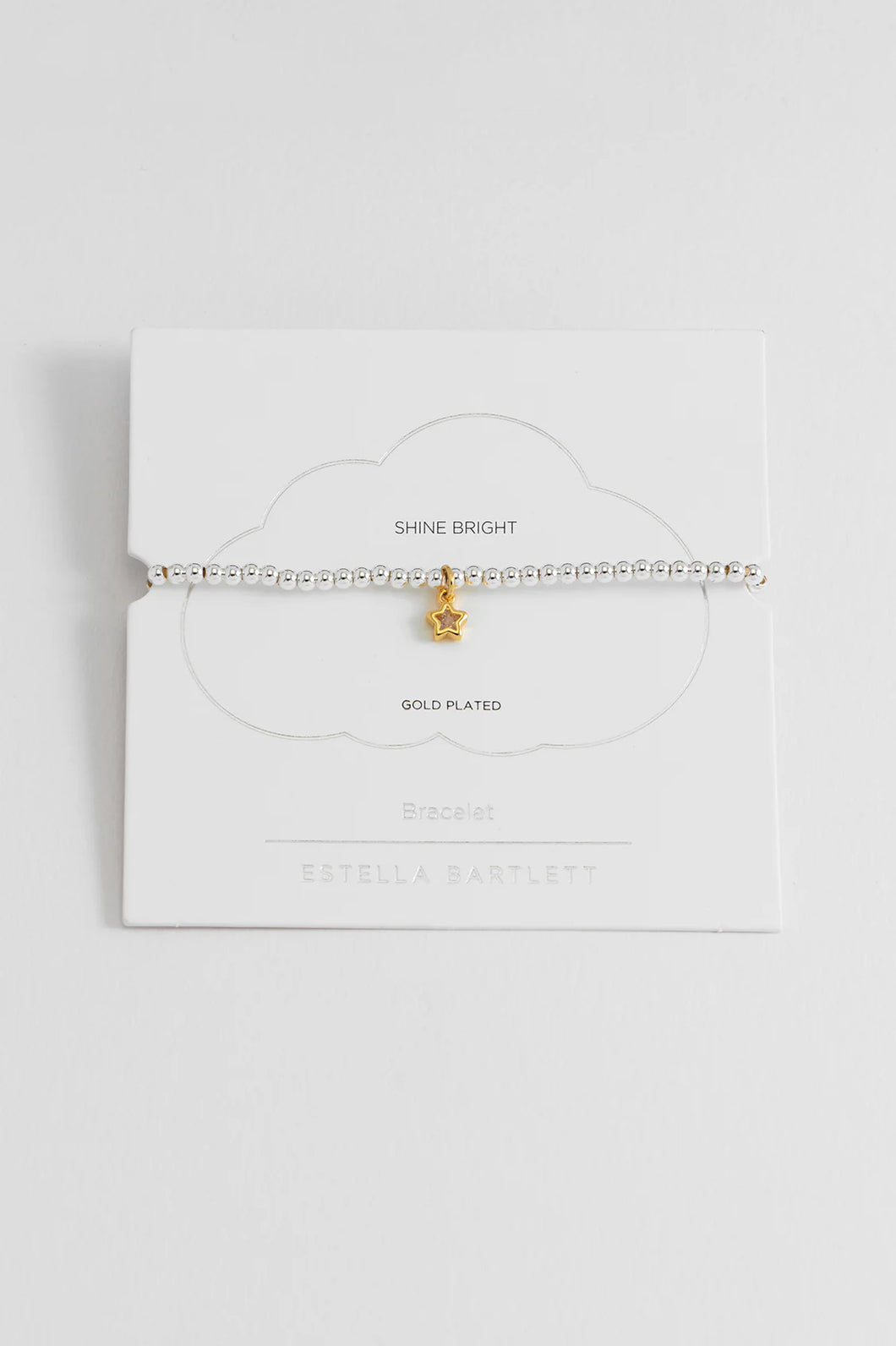 Estella Bartlett Sienna Beaded Star Charm Bracelet