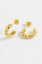 Load image into Gallery viewer, Estella Bartlett Chubby Rainbow Celestial Hoops
