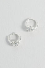 Load image into Gallery viewer, Estella Bartlett Triple Disc Hoop Earrings
