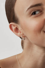 Load image into Gallery viewer, Estella Bartlett Triple Disc Hoop Earrings
