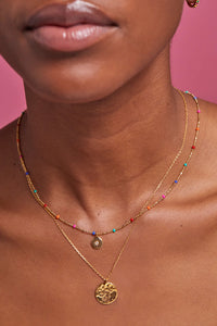 Estella Bartlett - Rainbow Beaded Necklace